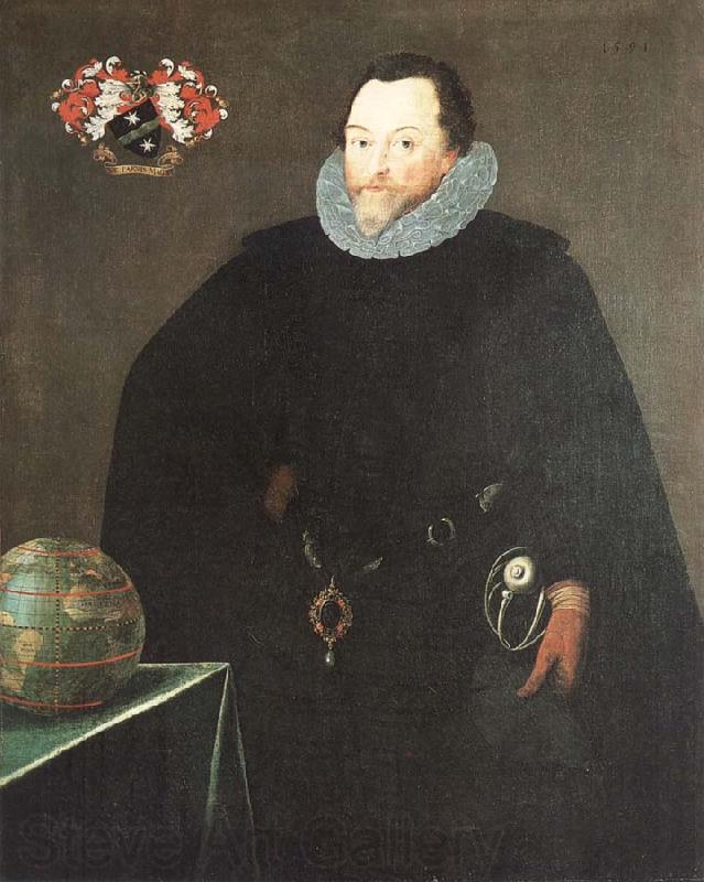 GHEERAERTS, Marcus the Younger Sir Francis Drake